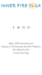 Mobile Screenshot of innerfireyoga.com